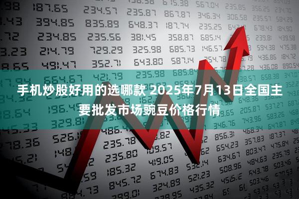 手机炒股好用的选哪款 2025年7月13日全国主要批发市场豌豆价格行情