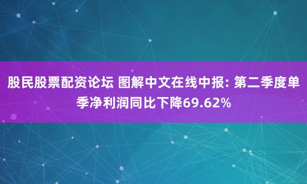 股民股票配资论坛 图解中文在线中报: 第二季度单季净利润同比下降69.62%